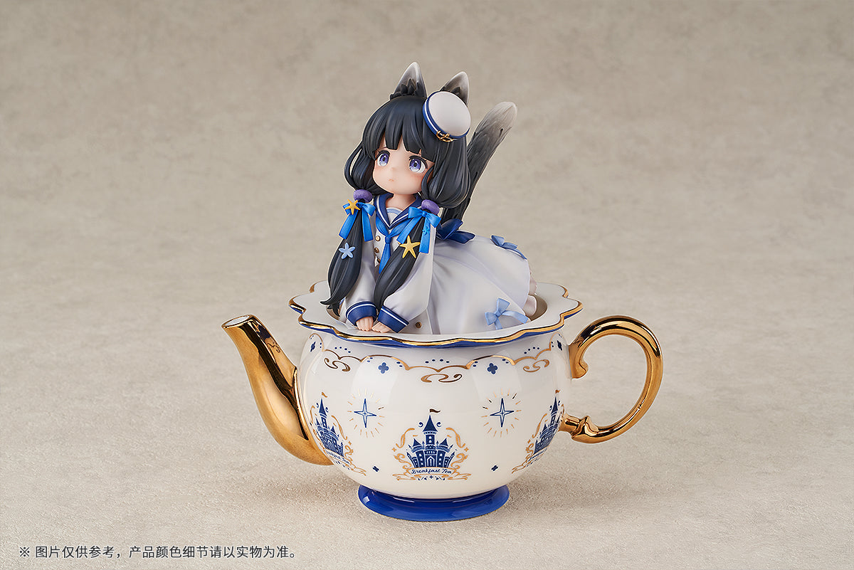 RIBOSE DLC Series Tea Time Cats Cow Cat Non-Scale Figure