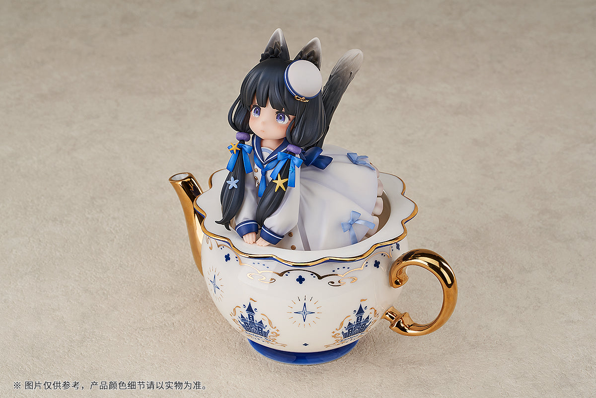 RIBOSE DLC Series Tea Time Cats Cow Cat Non-Scale Figure