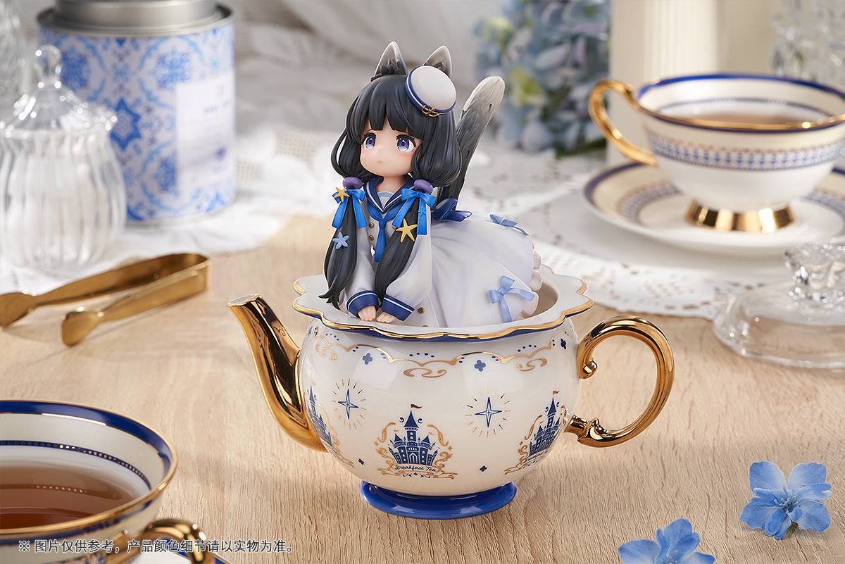 RIBOSE DLC Series Tea Time Cats Cow Cat Non-Scale Figure