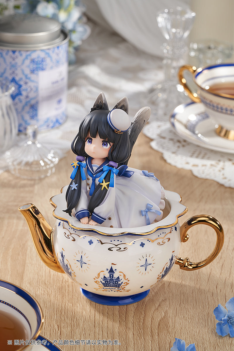 RIBOSE DLC Series Tea Time Cats Cow Cat Non-Scale Figure