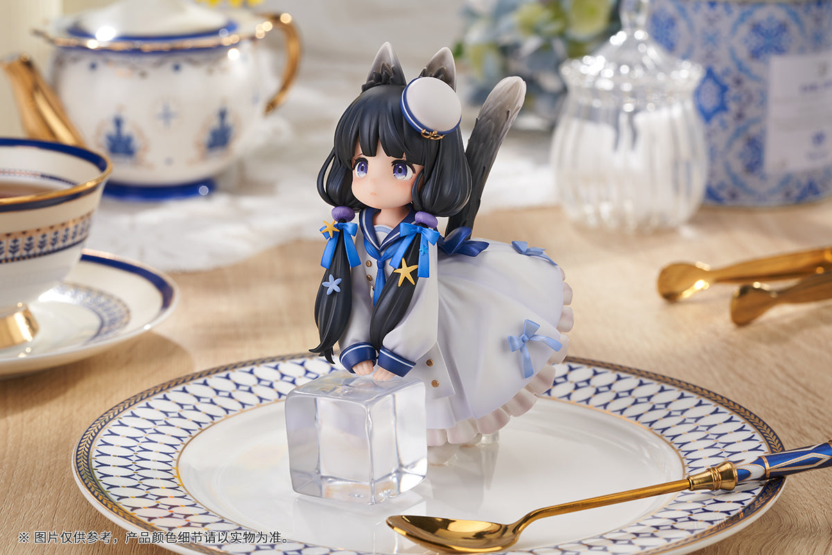 RIBOSE DLC Series Tea Time Cats Cow Cat Non-Scale Figure