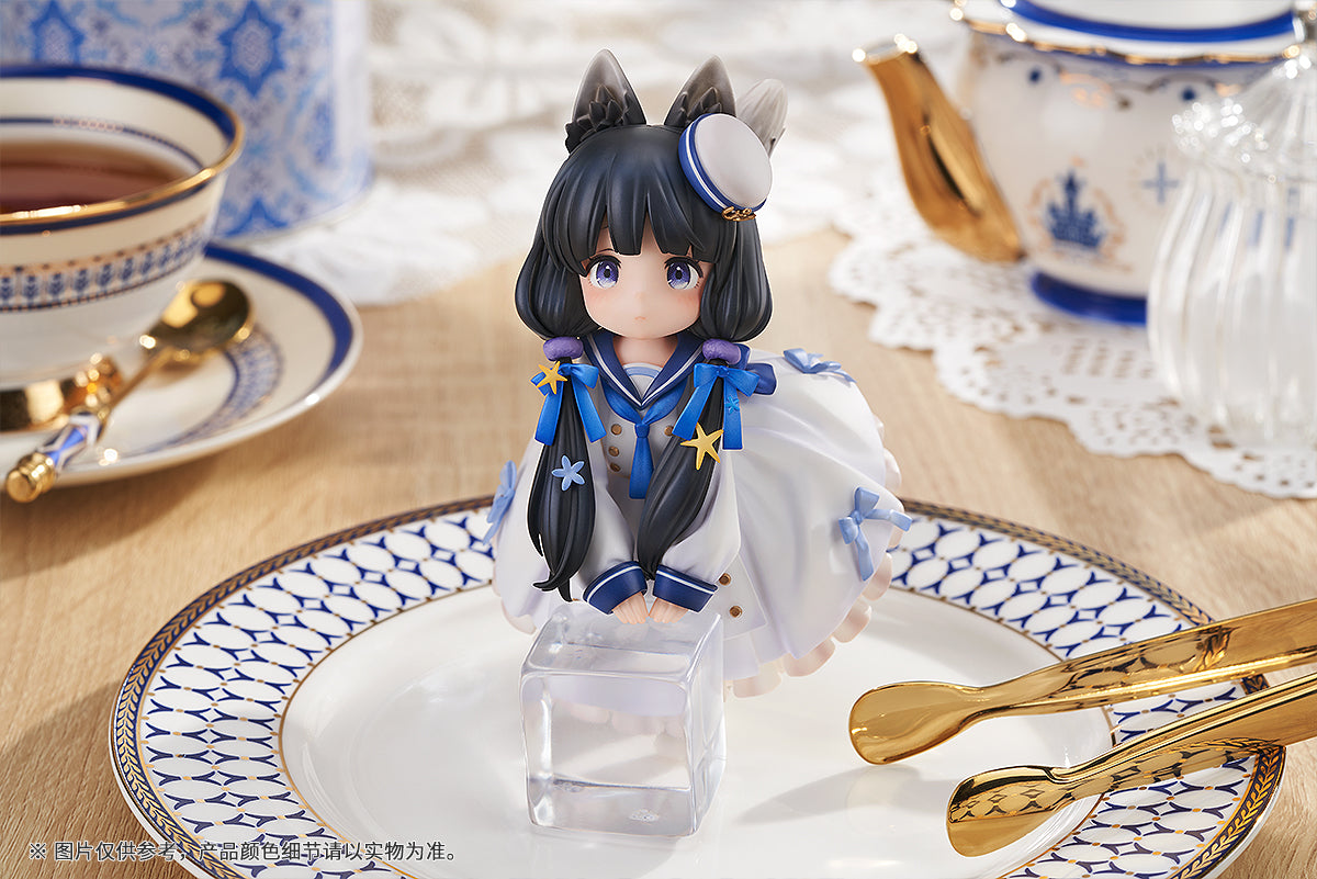 RIBOSE DLC Series Tea Time Cats Cow Cat Non-Scale Figure