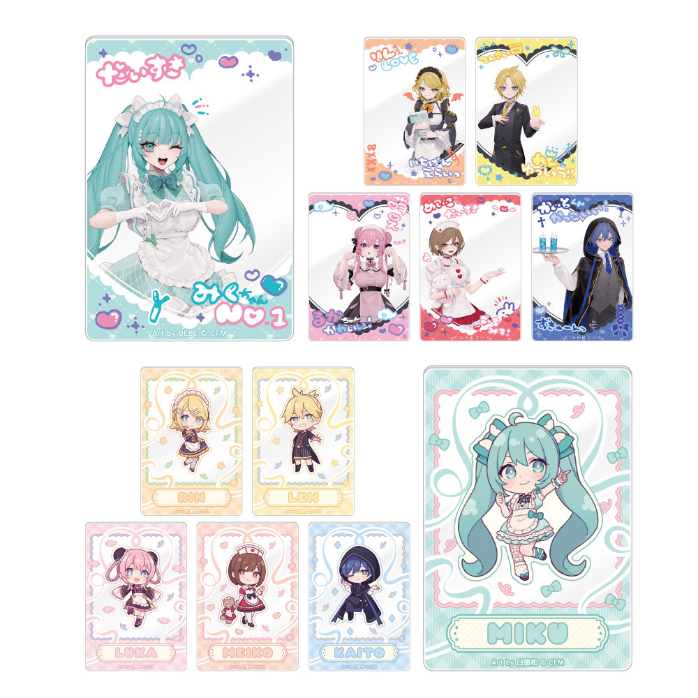 Hatsune Miku Akihabara Festival 2025 Trading Acrylic Card Concept Cafe Ver.