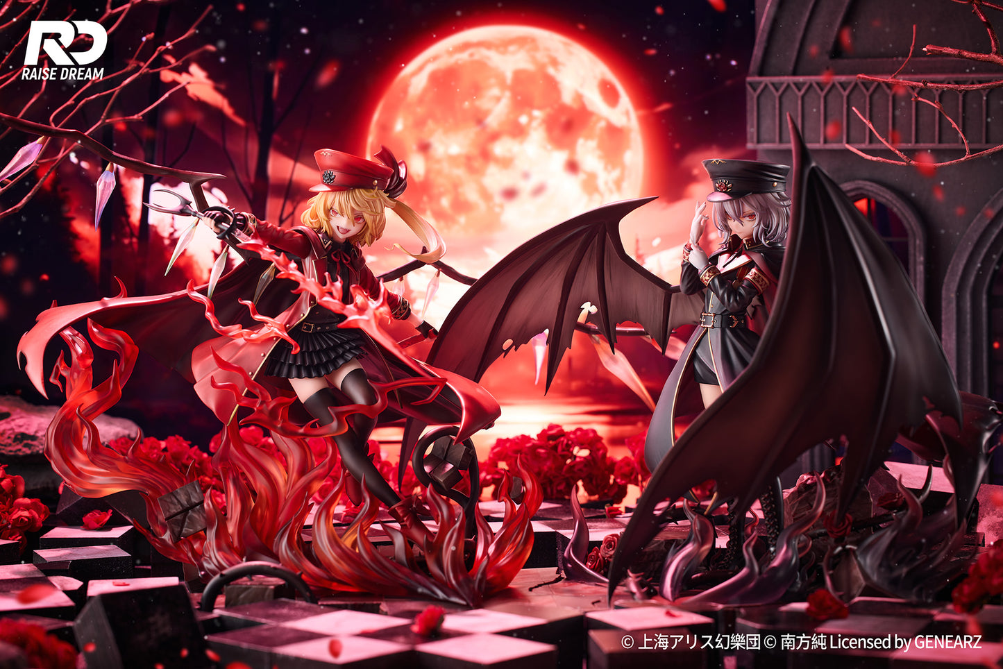 (Pre-Order) Raise Dream - "Touhou Project" Remilia Scarlet Military Style Ver. - 1/6 scale figure
