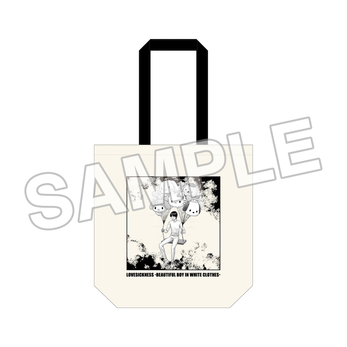 JUNJI ITO x Sanrio characters Tote Bag - The Beautiful Boy at the Crossroads