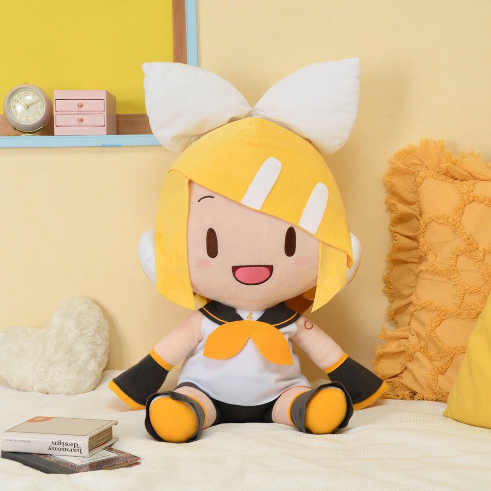 Hatsune Miku Series - Kagamine Rin - Fuwa Petit Dodeka - Jumbo Plush