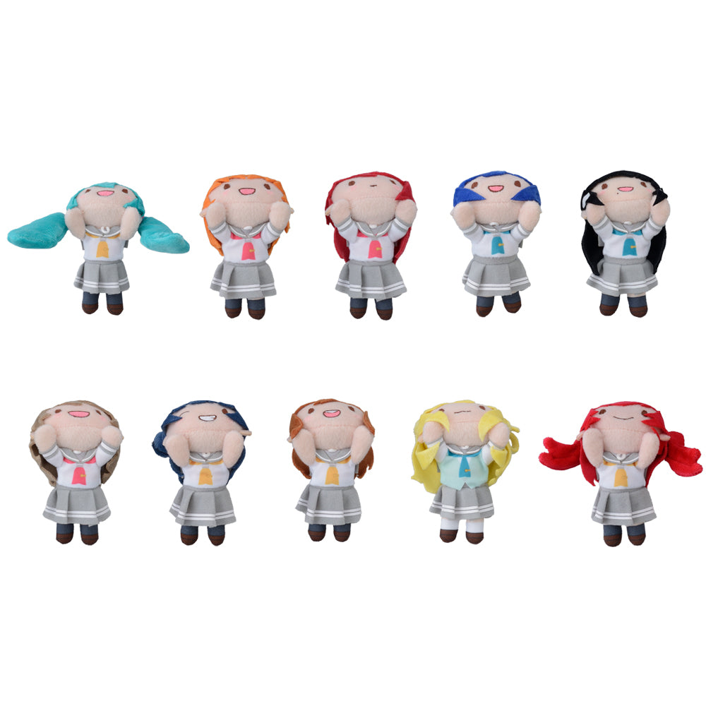 "Love Live! Sunshine!!" x Hatsune Miku Fuwa Petit Nesoberi Plush (Petit)