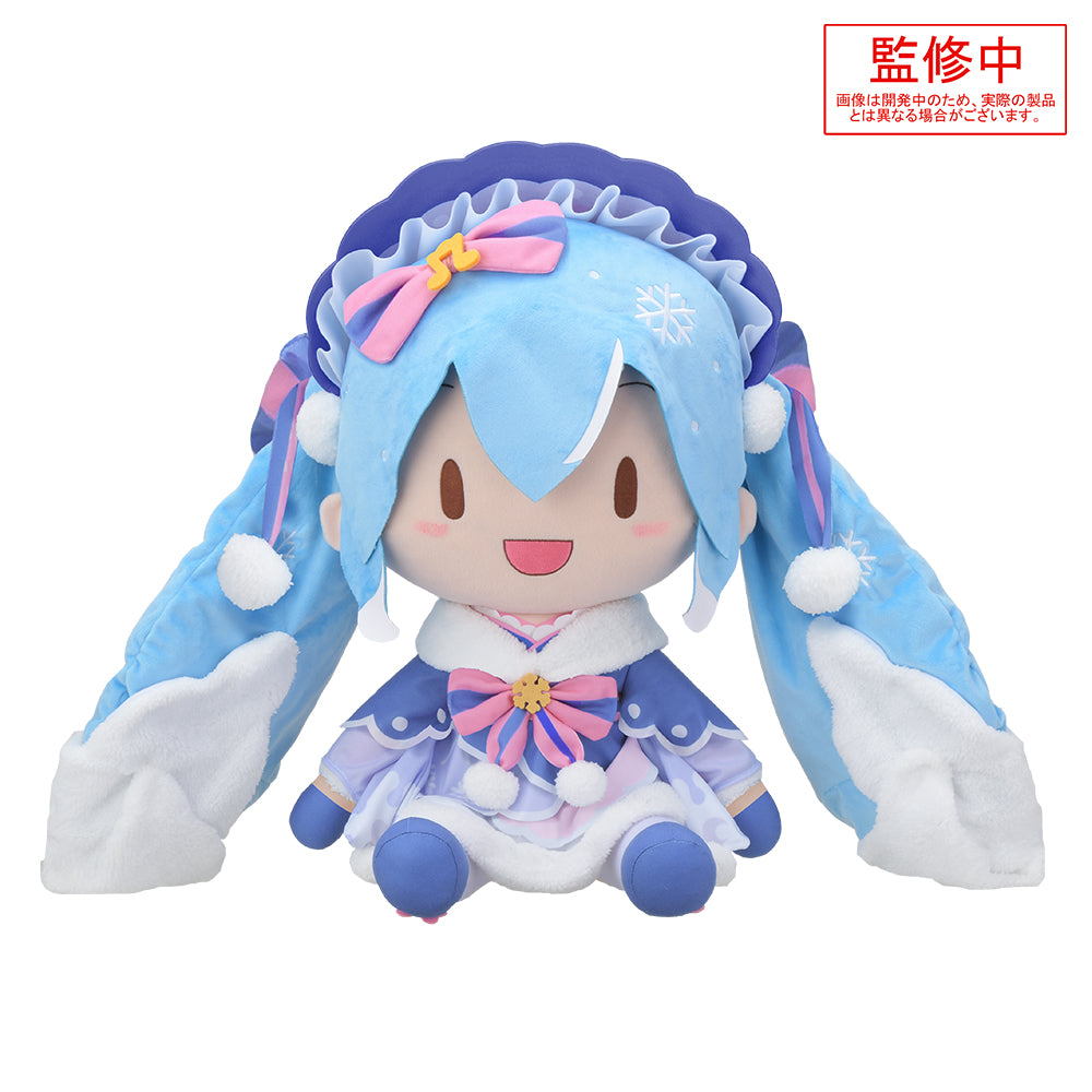 Hatsune Miku - Snow Miku 2023 - Fuwa Petit Dodeka Jumbo Plush