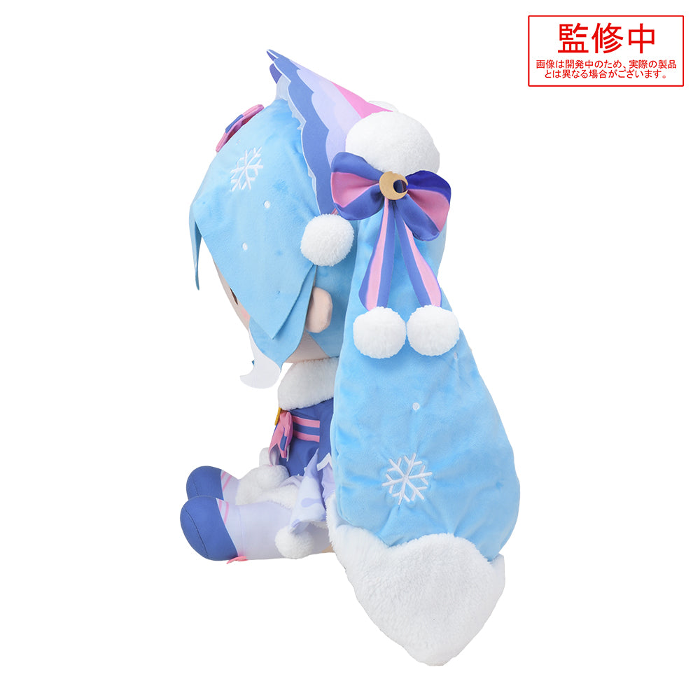 Hatsune Miku - Snow Miku 2023 - Fuwa Petit Dodeka Jumbo Plush