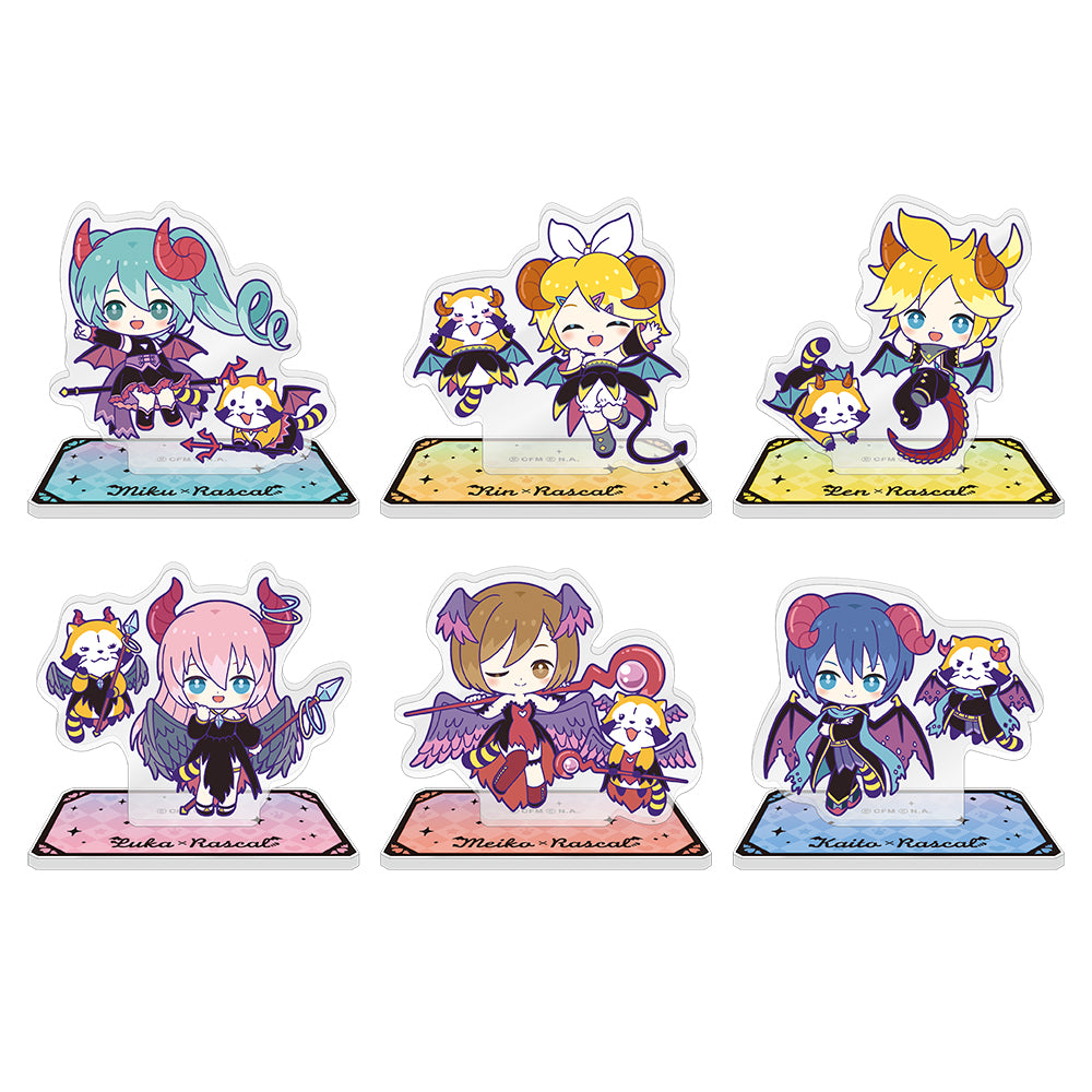 Hatsune Miku x "Rascal the Raccoon" 2023 Acrylic Stand Collection