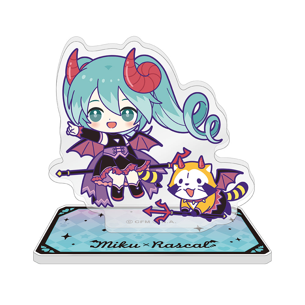 Hatsune Miku x "Rascal the Raccoon" 2023 Acrylic Stand Collection