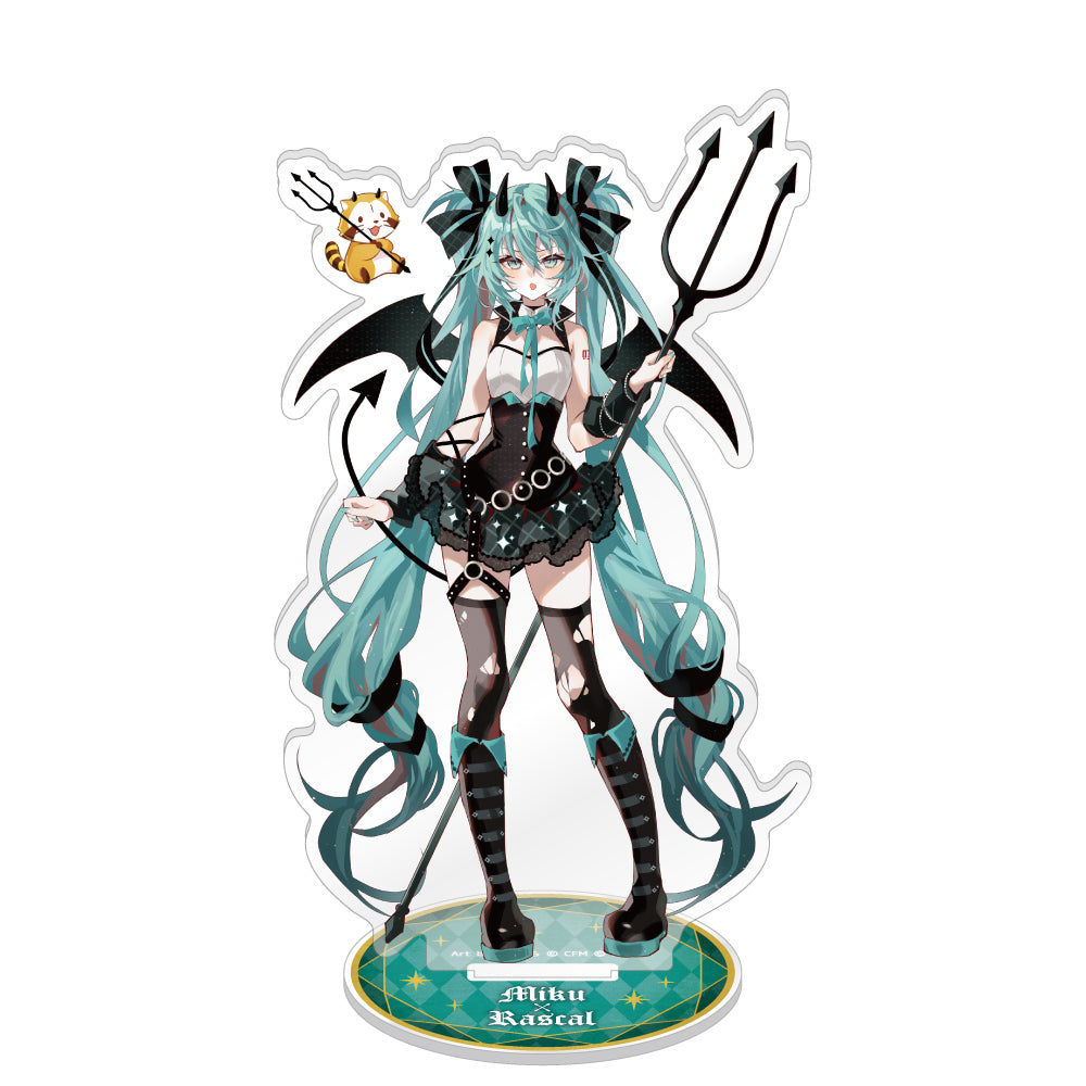 Hatsune Miku x "Rascal the Raccoon" 2023 Acrylic Stand
