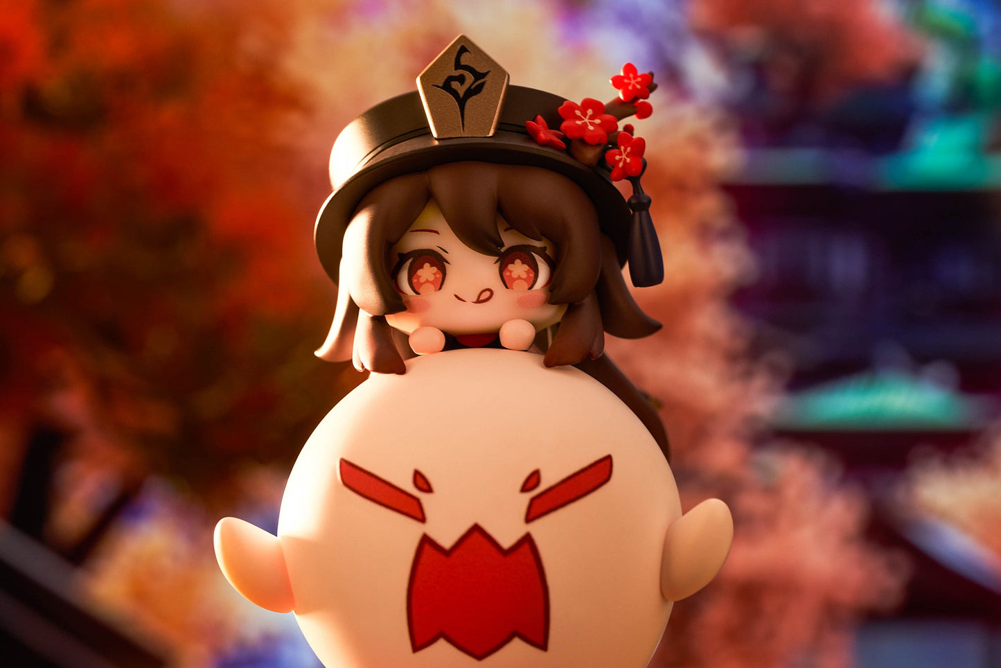 Genshin Impact Figure - Hu Tao Chibi Chara Yurayura Stand
