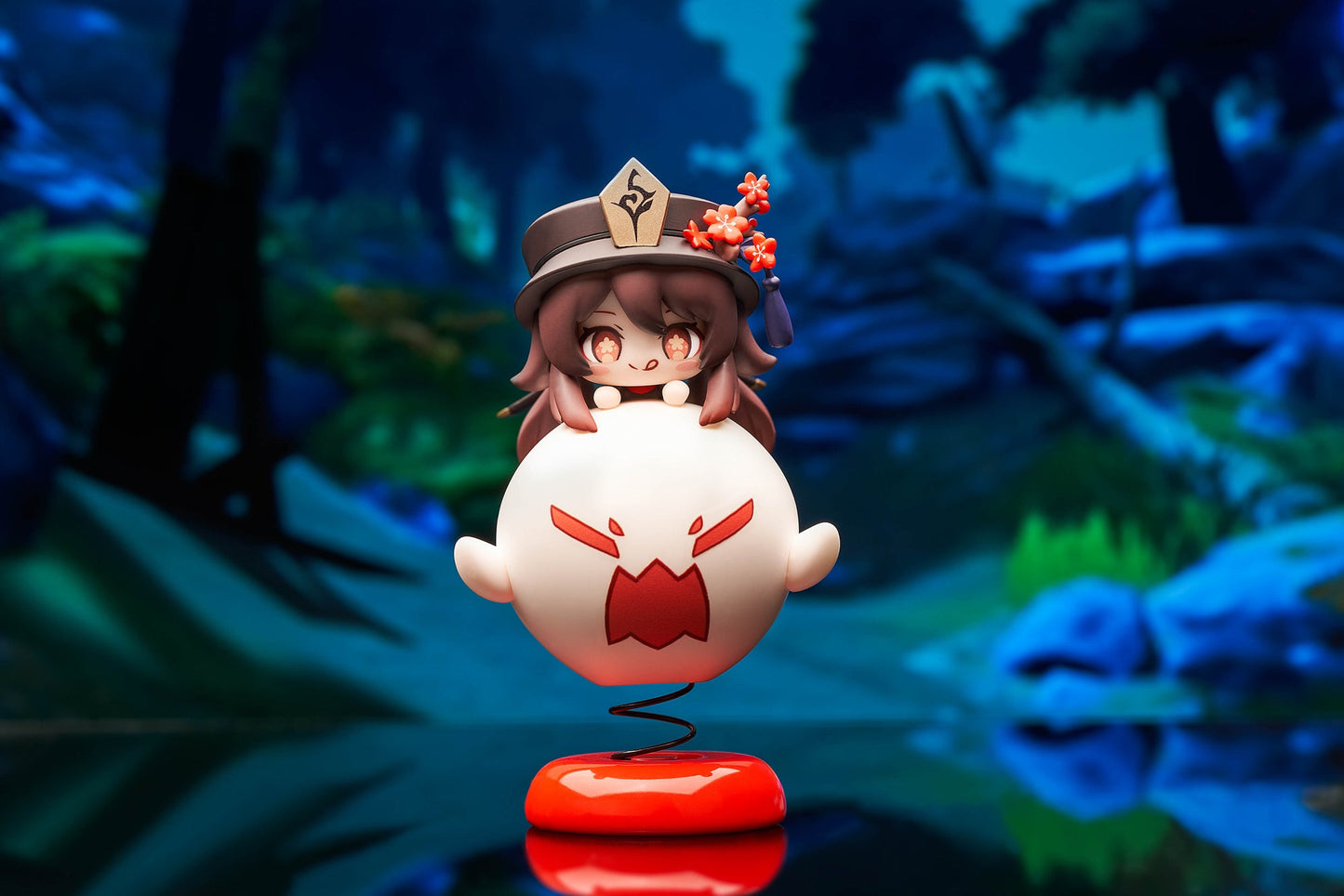 Genshin Impact Figure - Hu Tao Chibi Chara Yurayura Stand