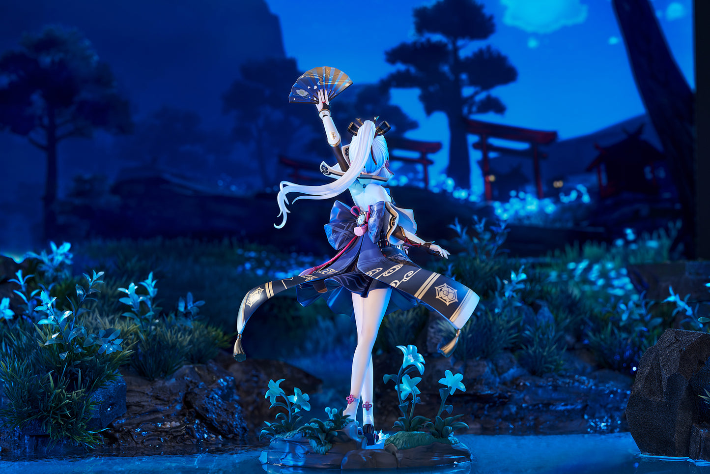 Genshin Impact Figure - Kamisato Ayaka - Shirasagi Hyouka Ver. - 1/7 Scale Figure