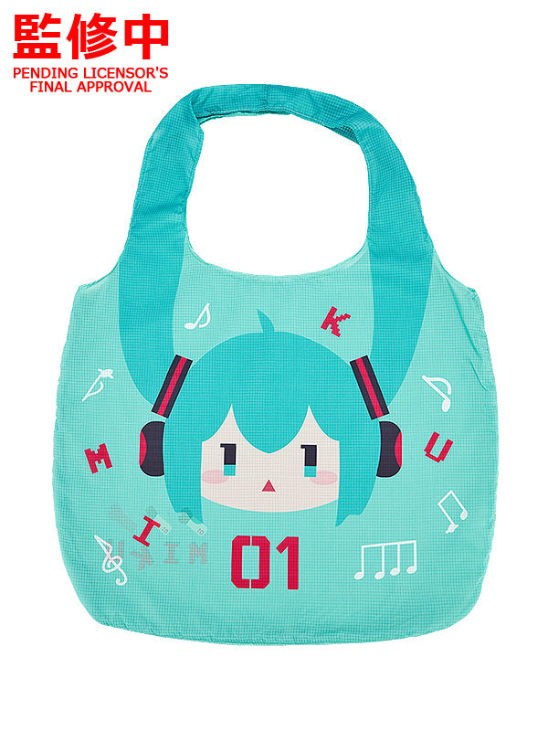 (Pre-Order) Hatsune Miku - Hatsune Miku Plushie Reusable Bag