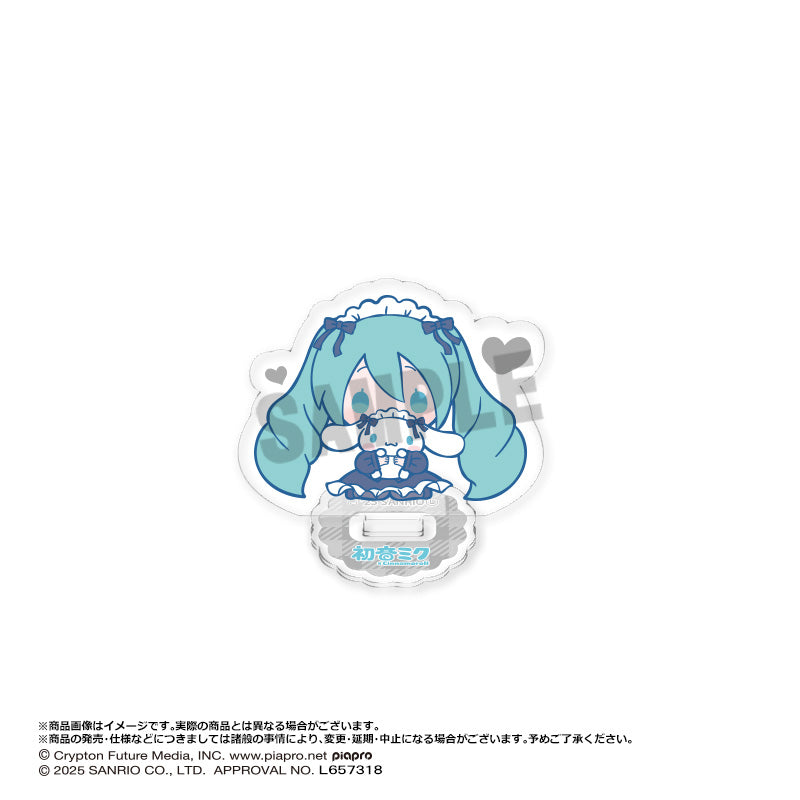 (Pre-Order) Hatsune Miku x Cinnamoroll - Trading Mini Acrylic Stand