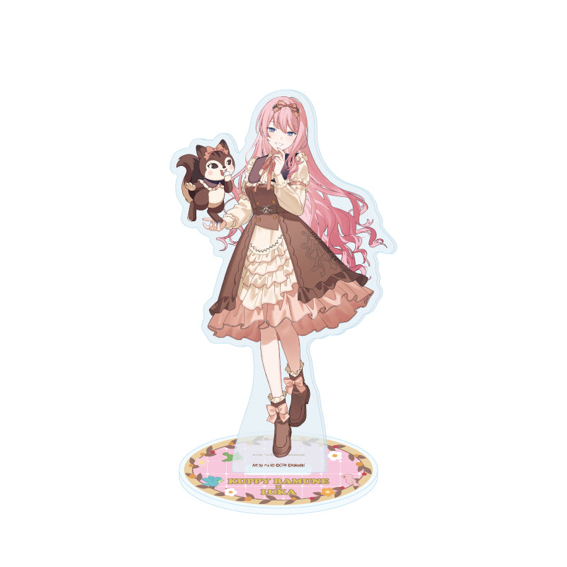 Hatsune Miku x Kuppy Ramune 04 Megurine Luka x Ramu - Acrylic Stand