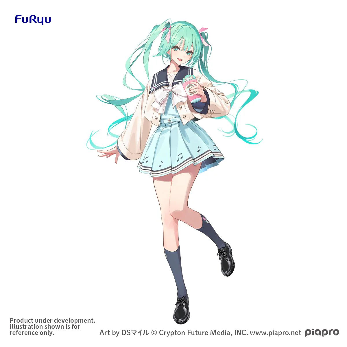 (Pre-Order) Hatsune Miku Sweet School Life Prize Figure - Pure ver.