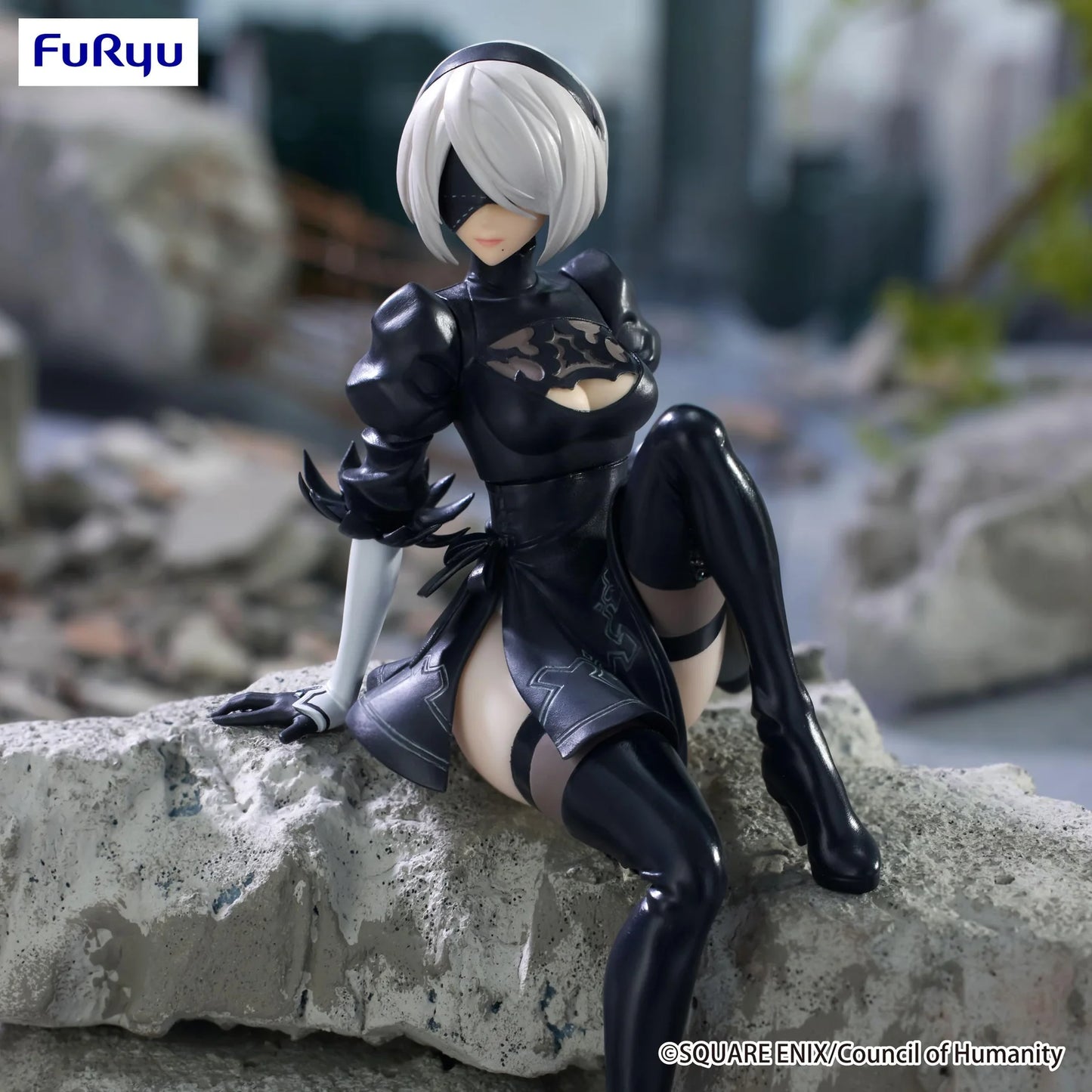 (Pre-Order) NieR:Automata - Ver1.1a Noodle Prize Stopper Figure - 2B - (YoRHa No.2 Type B)