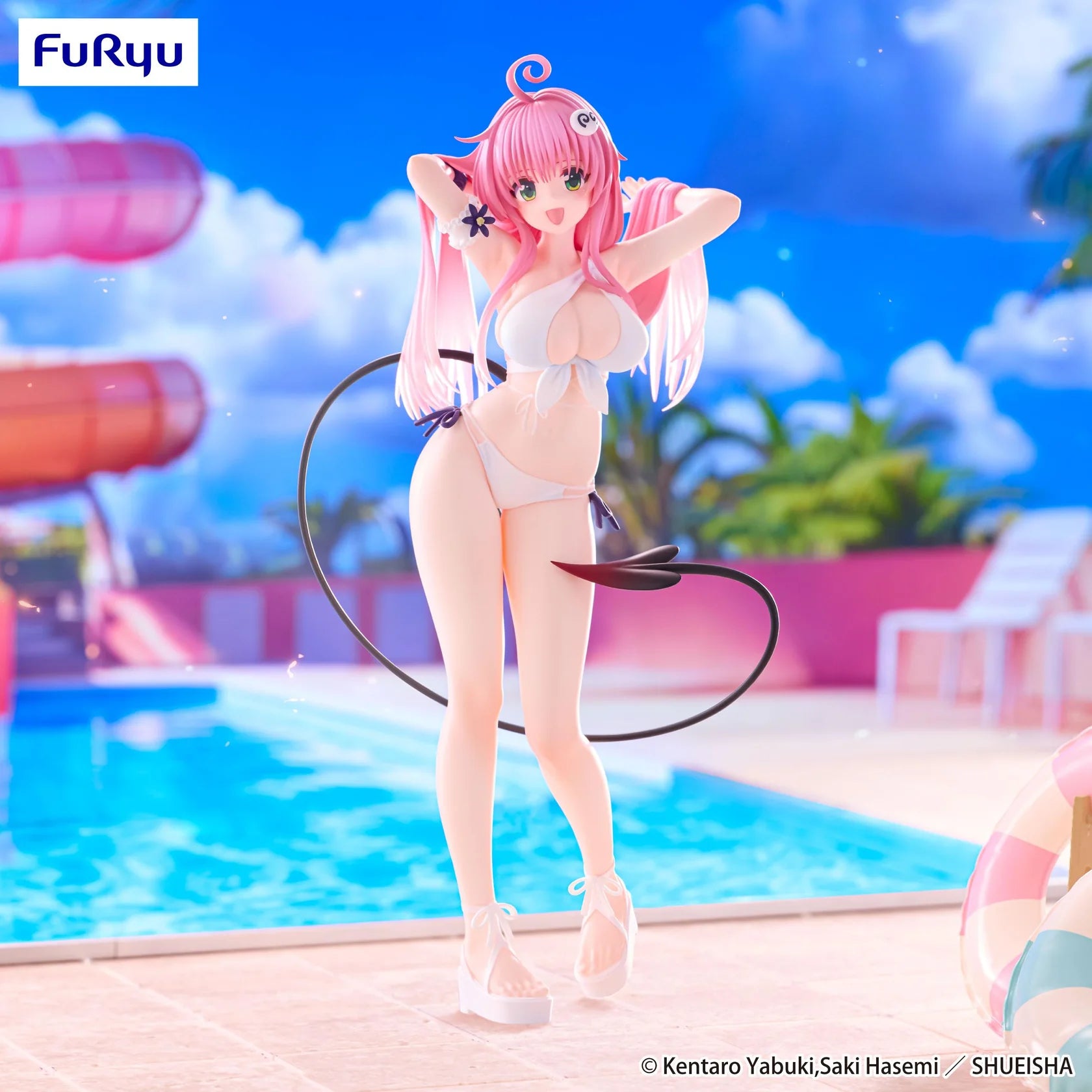 Lala Satalin Deviluke prize figure dari To Love-Ru Darkness - Pre-order display