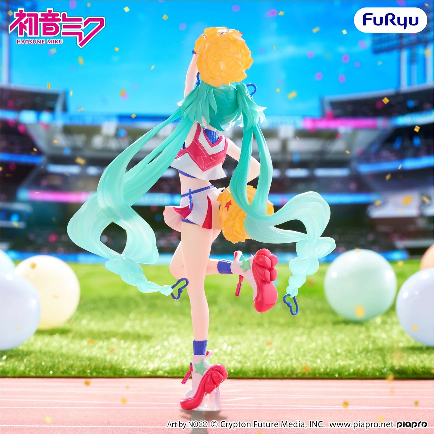 (Pre-Order) Hatsune Miku Muchute Prize Figure - Cheerleader ver.