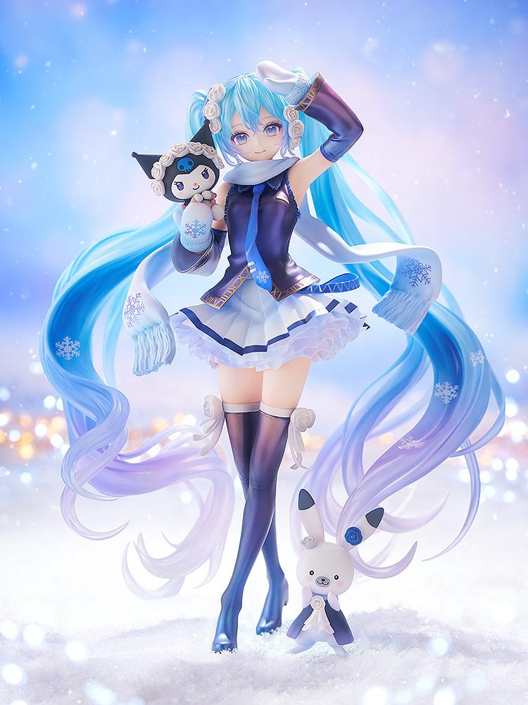 Pre-Order) Hatsune Miku - Snow Miku x Kuromi - 1/7 Scale Figure