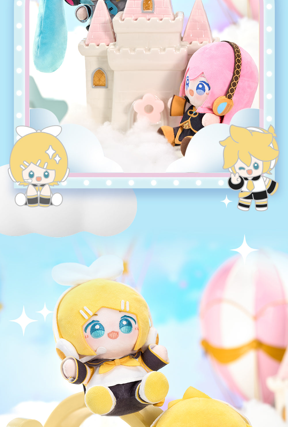 (Pre-Order) Hatsune Miku - Minidoll - 15cm - WOW Plushy