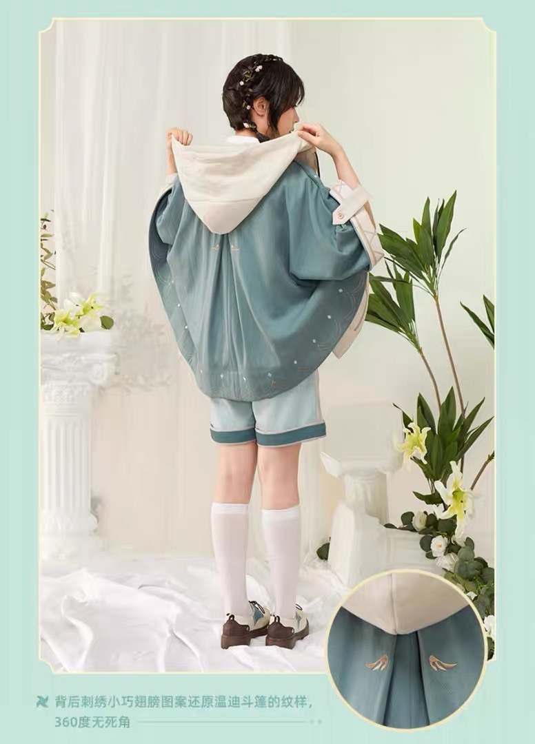 Genshin Impact - Venti Theme Cloak Coat / Cape