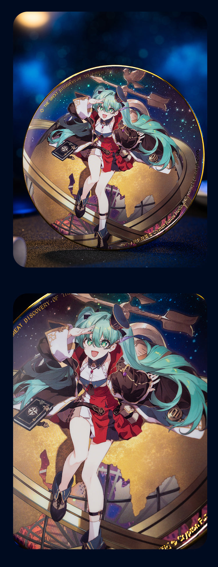 (Pre-Order) Hatsune Miku - Dimensional Discovery Series - Huge Badge