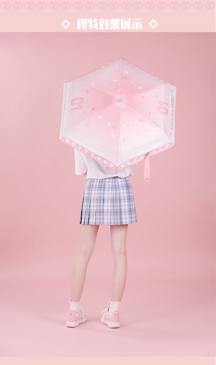 Hatsune Miku - Sakura Miku Series - Compact Umbrella