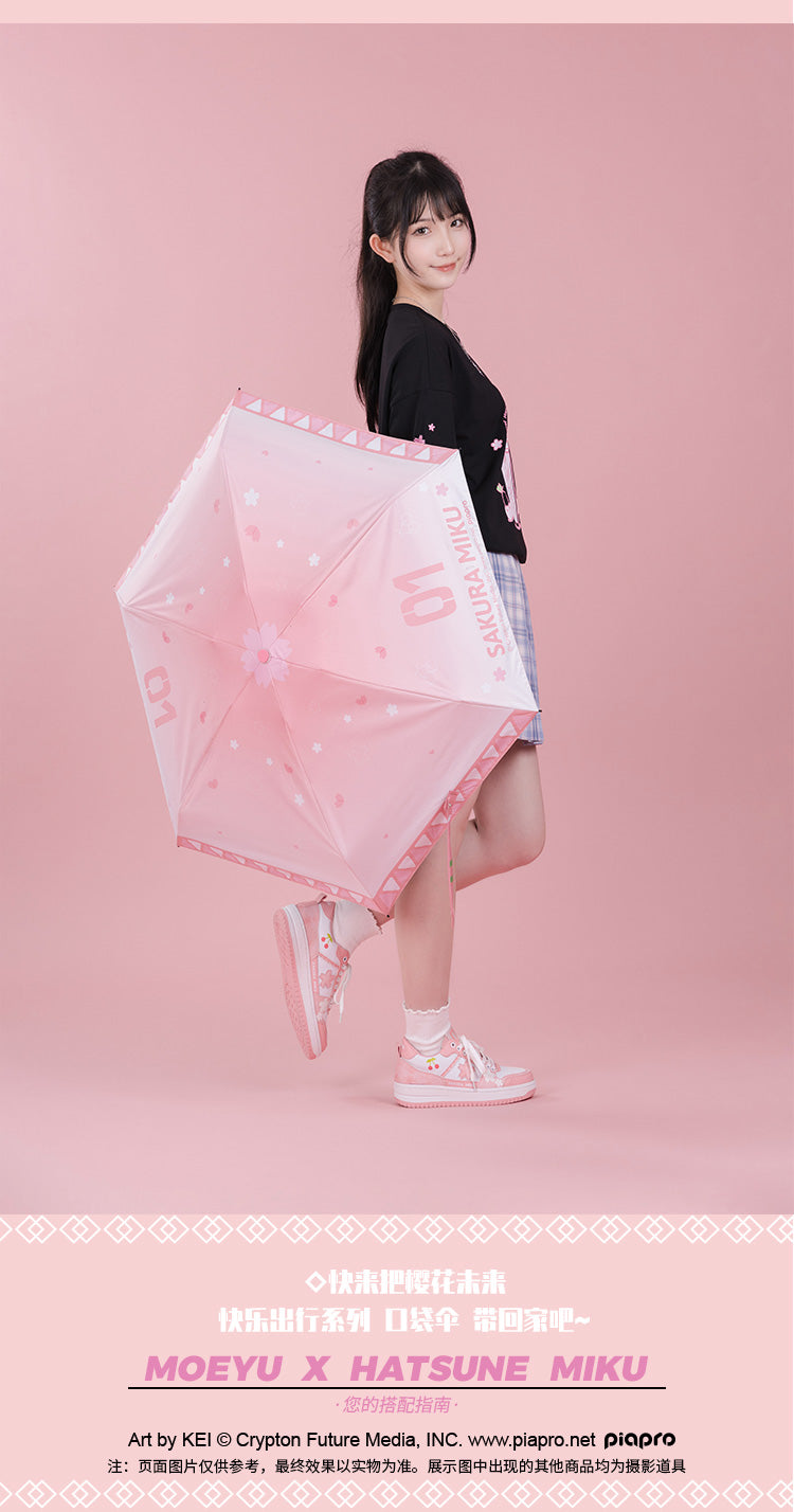 Hatsune Miku - Sakura Miku Series - Compact Umbrella
