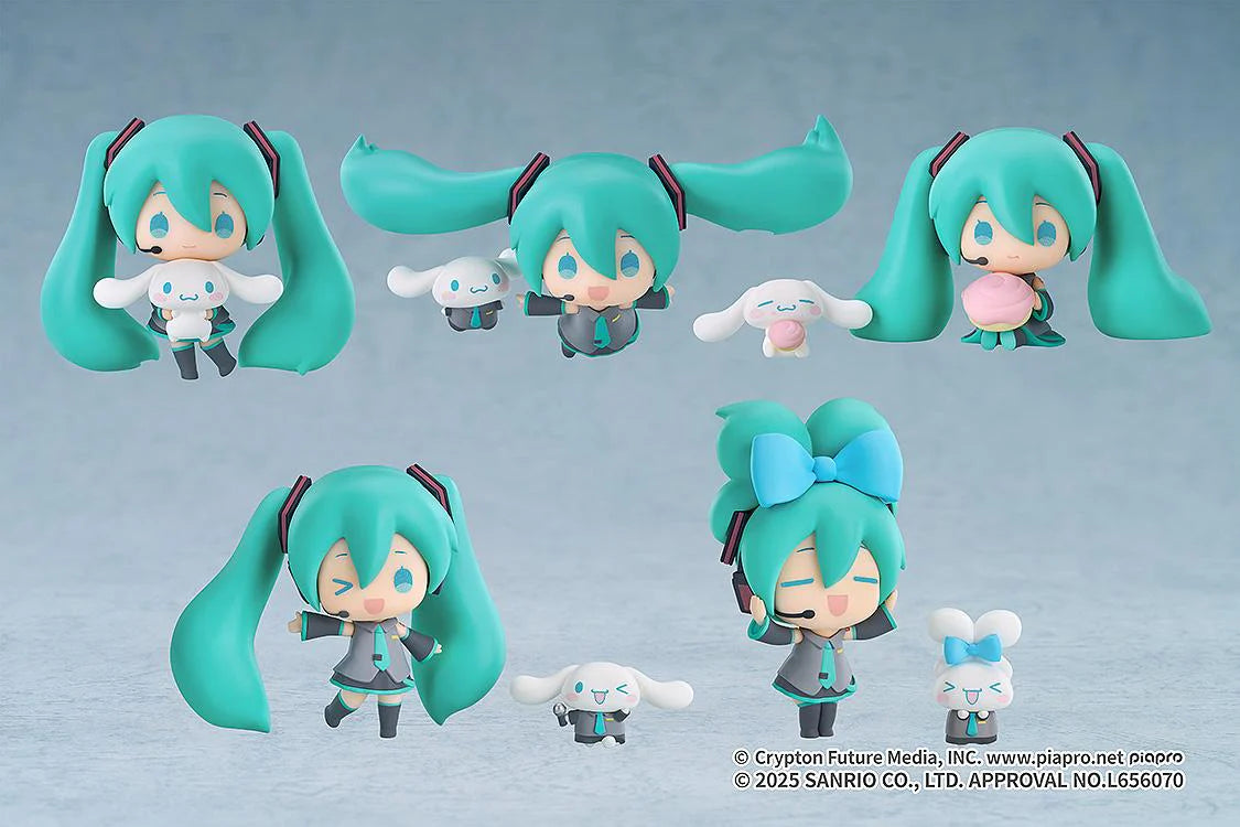 (Pre-Order) Hatsune Miku x Cinnamoroll Collectible - Chibi Figure Blind Box