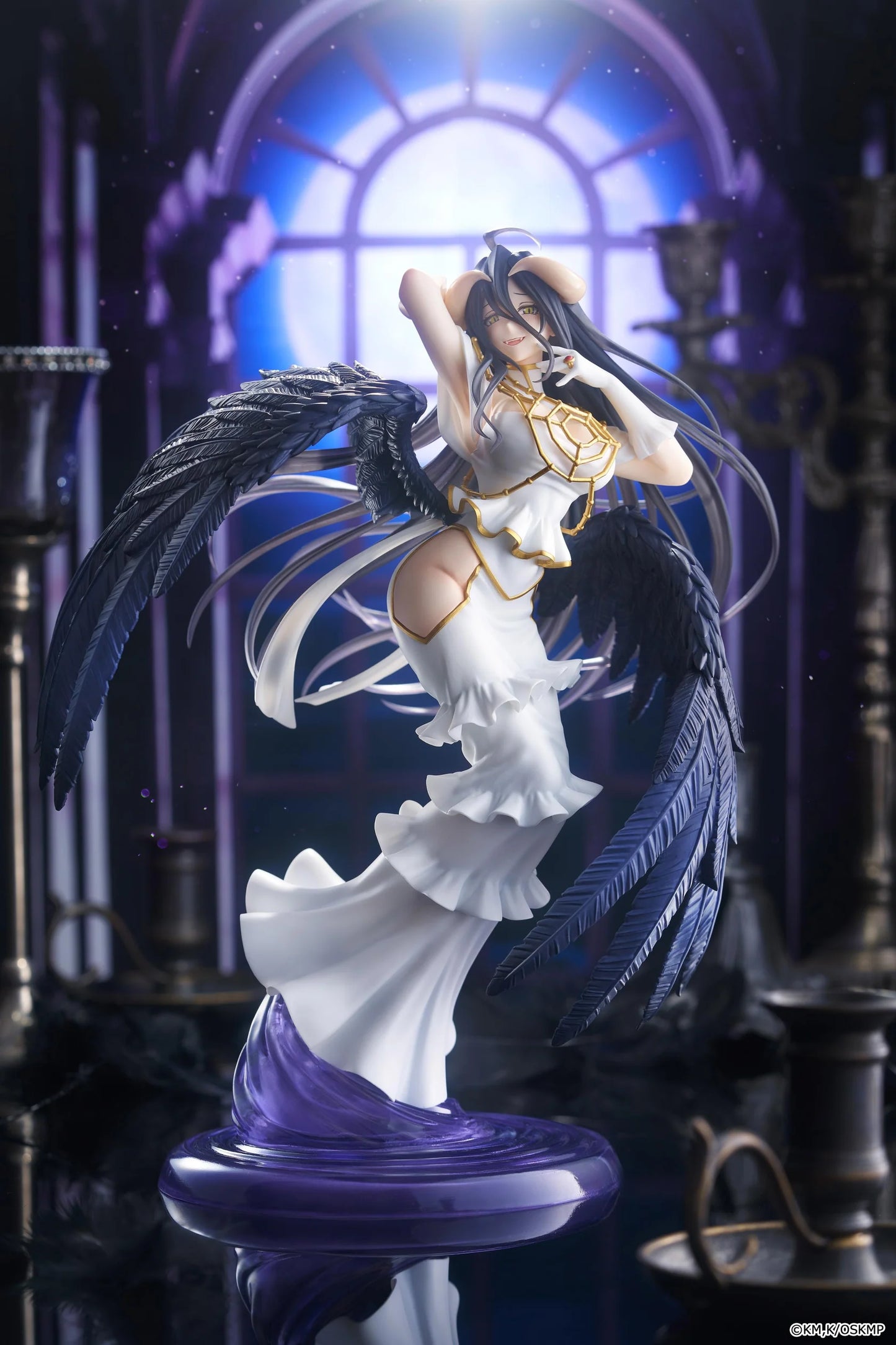 (Pre-Order) Overlord - T-most Prize Figure - Albedo (Pure White Devil Ver.)