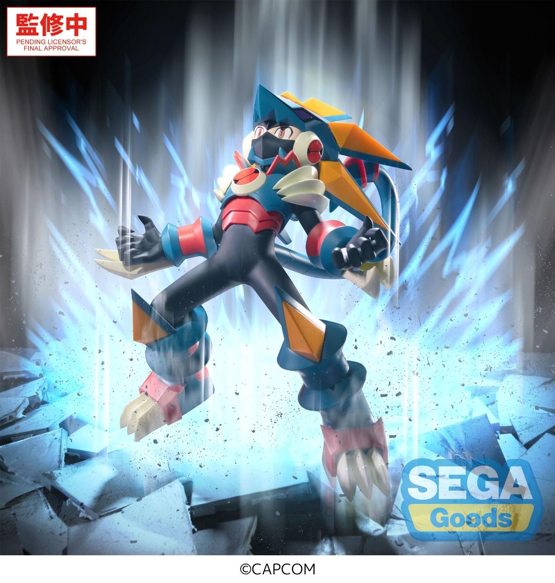 (Pre-Order) Luminasta "Mega Man Battle Network" - Mega Man - Gregar Beast - Prize Figure