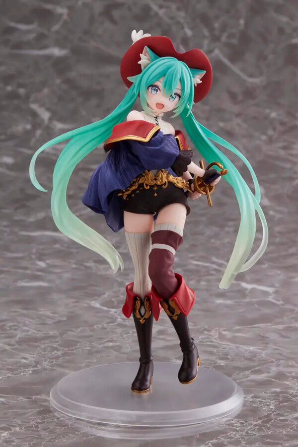 Hatsune Miku - Hatsune Miku Wonderland Prize Figure - Puss in Boots