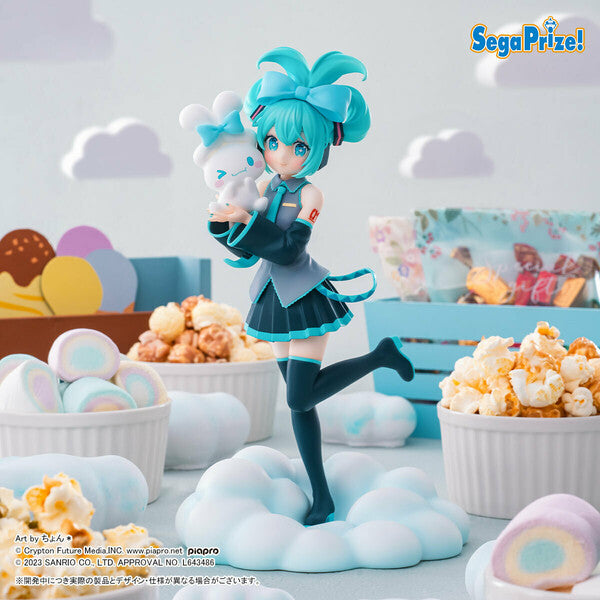Hatsune Miku - Hatsune Miku x Cinnamoroll - Luminasta - Prize Figure