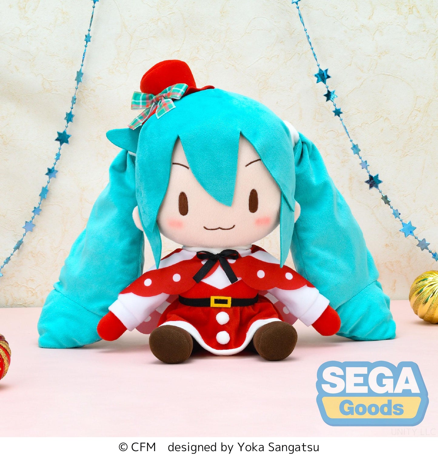 (Pre-Order) fuwa petit - LL Plush - Hatsune Miku - Christmas