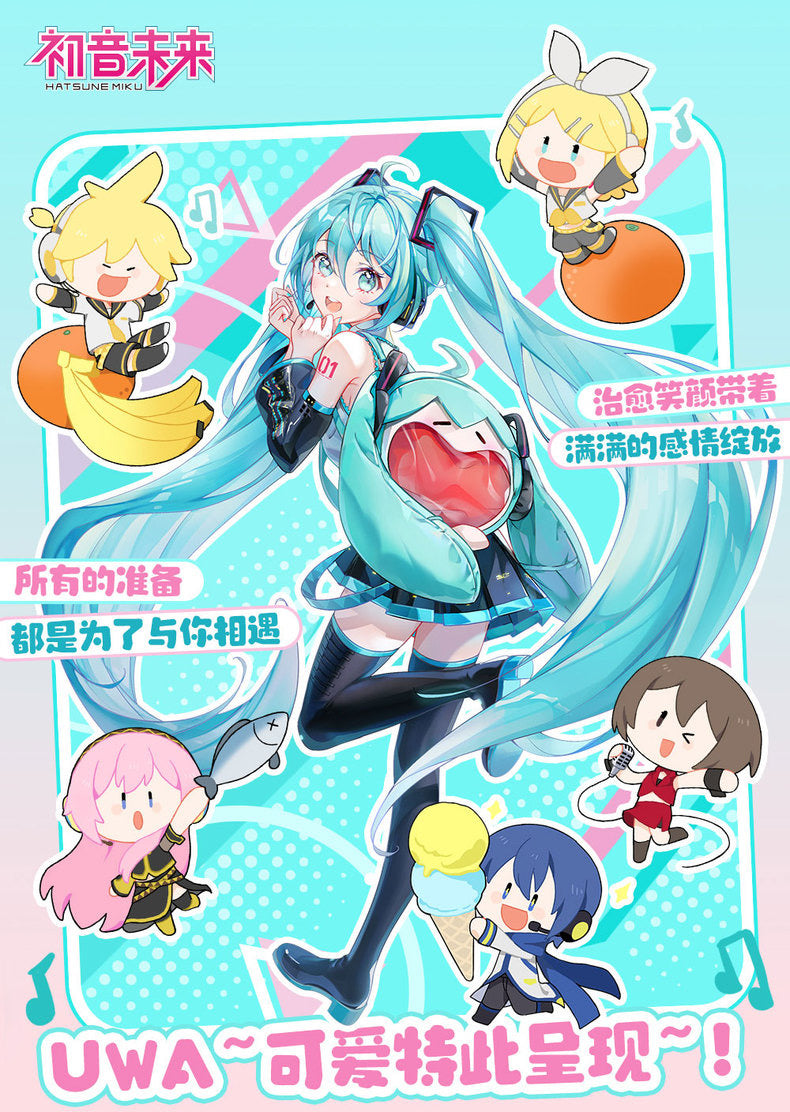 Hatsune Miku - UWA series - Enamel Pins