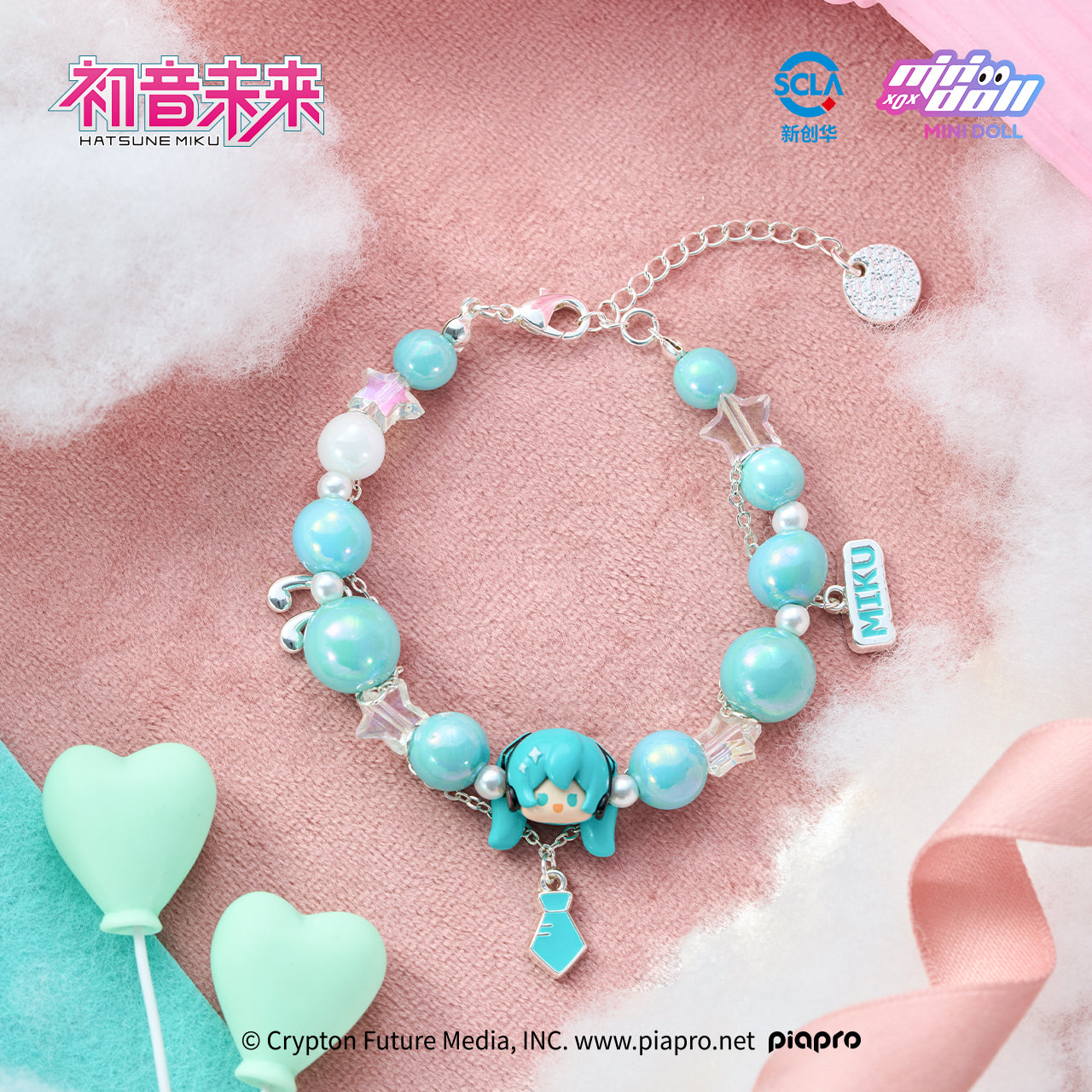 (Pre-Order) Hatsune Miku - Minidoll - WOW Paradise Bracelet