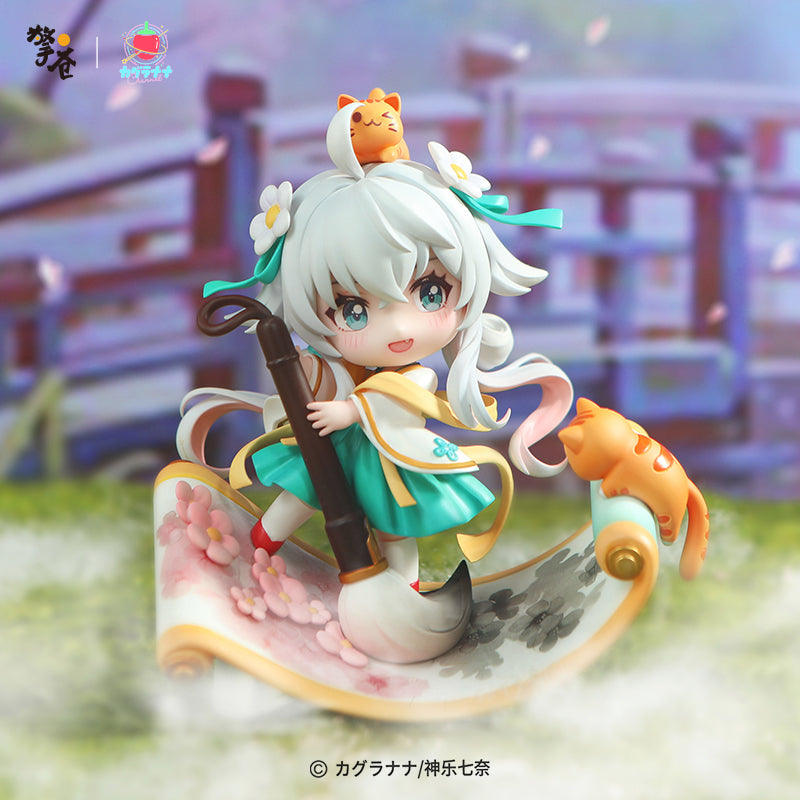 (Pre-Order) Vtuber - Kagura Nana - Hua Jian Tao Yao Ver. - Chibi Figure