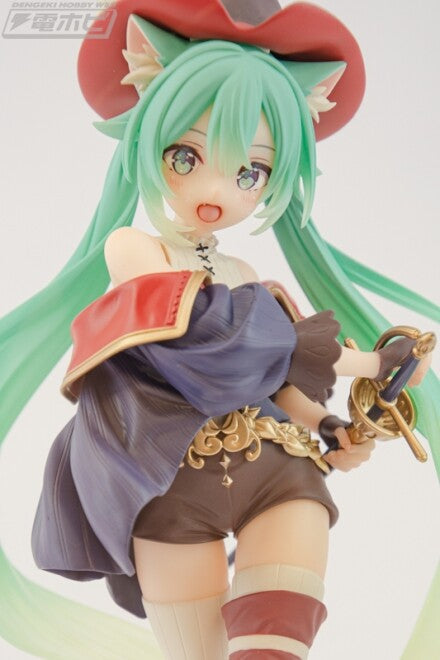 Hatsune Miku - Hatsune Miku Wonderland Prize Figure - Puss in Boots