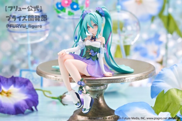 Hatsune Miku - Noodle Stopper Prize Figure - Flower Fairy - Asagao
