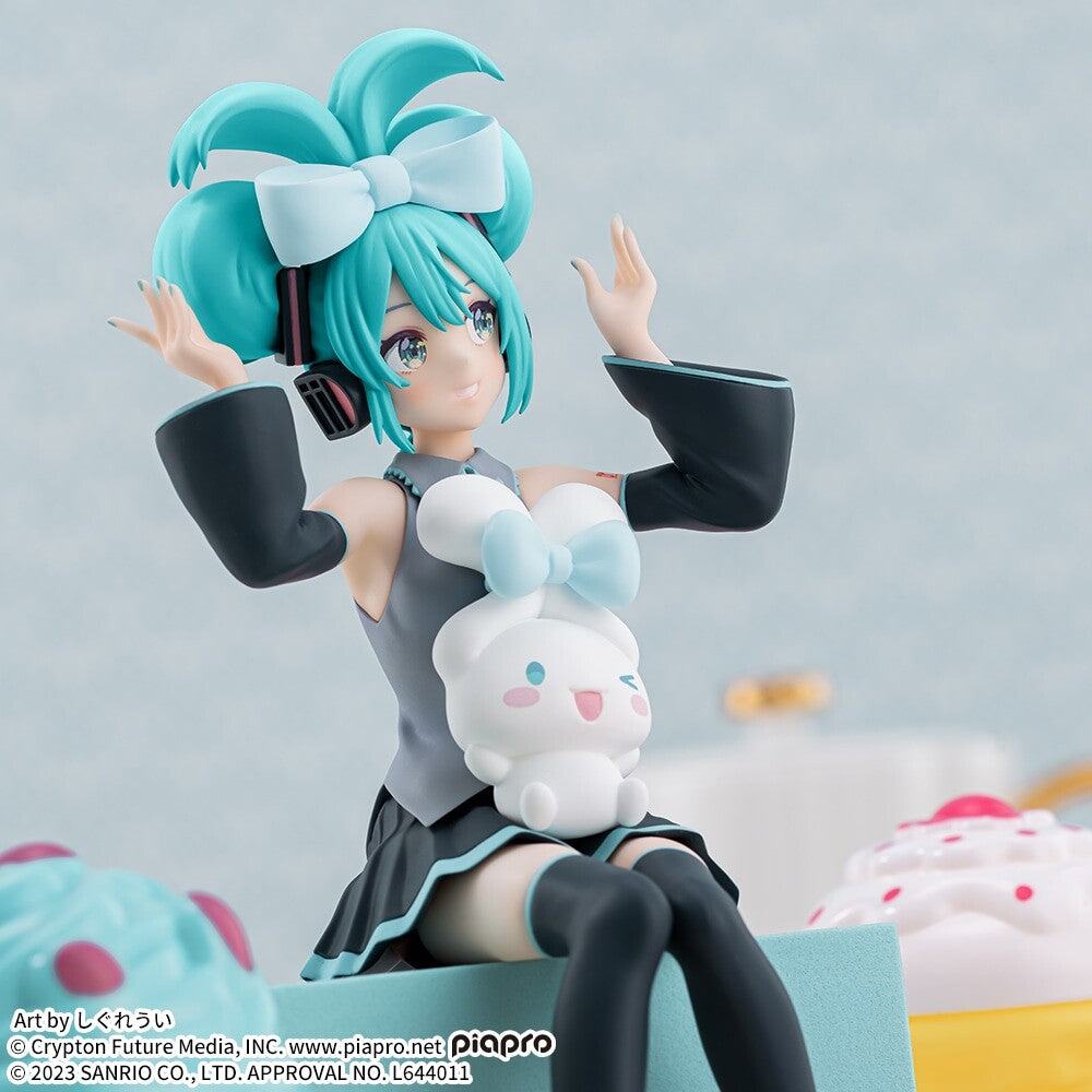 Hatsune Miku x Cinnamoroll - Premium Chokonose Figure - Prize Figure