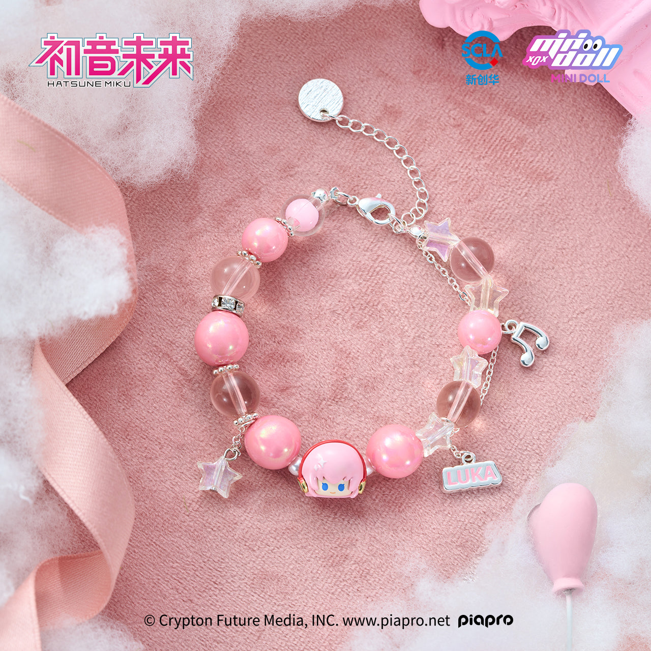 (Pre-Order) Hatsune Miku - Minidoll - WOW Paradise Bracelet