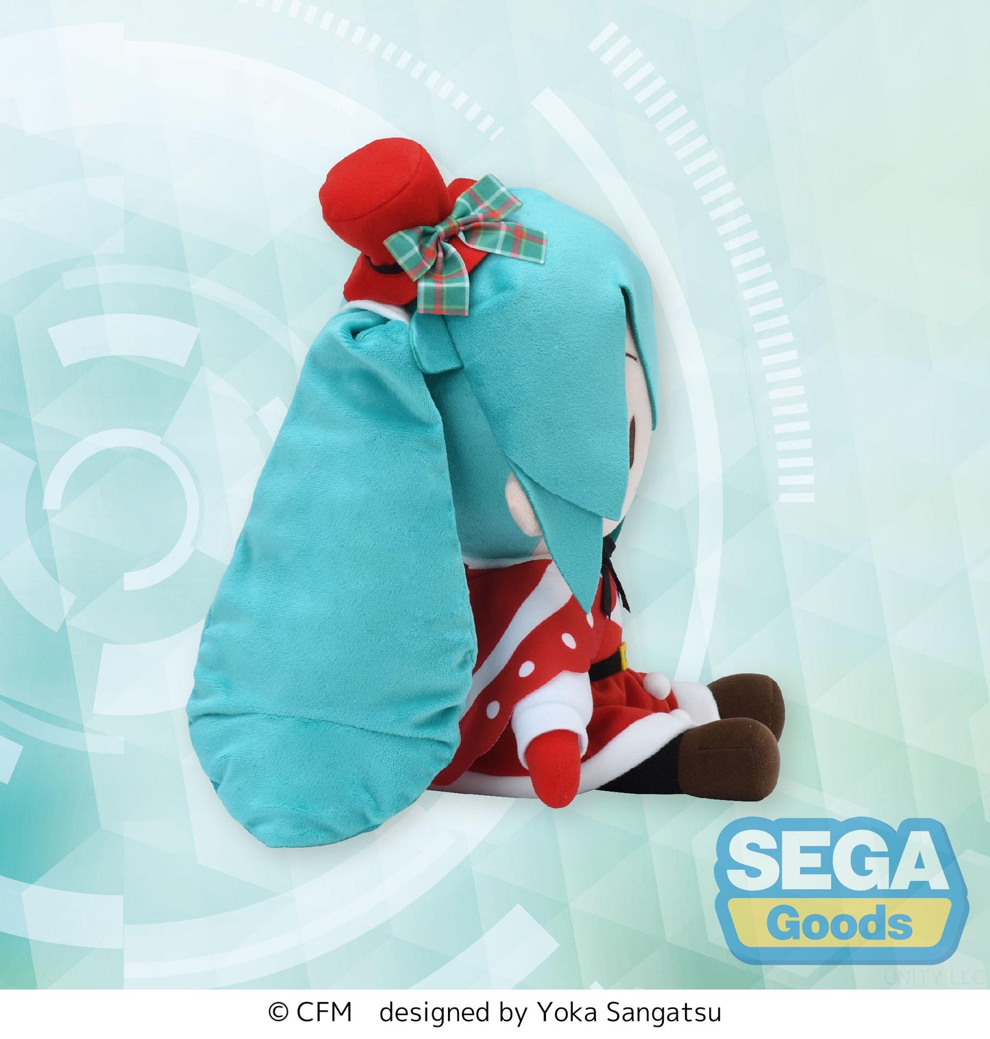 (Pre-Order) fuwa petit - LL Plush - Hatsune Miku - Christmas