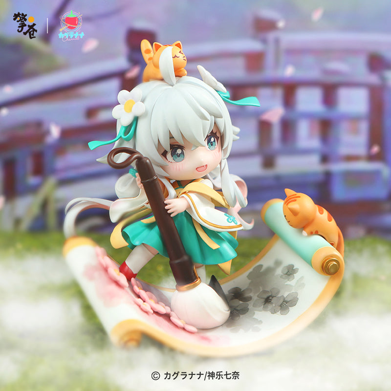 (Pre-Order) Vtuber - Kagura Nana - Hua Jian Tao Yao Ver. - Chibi Figure