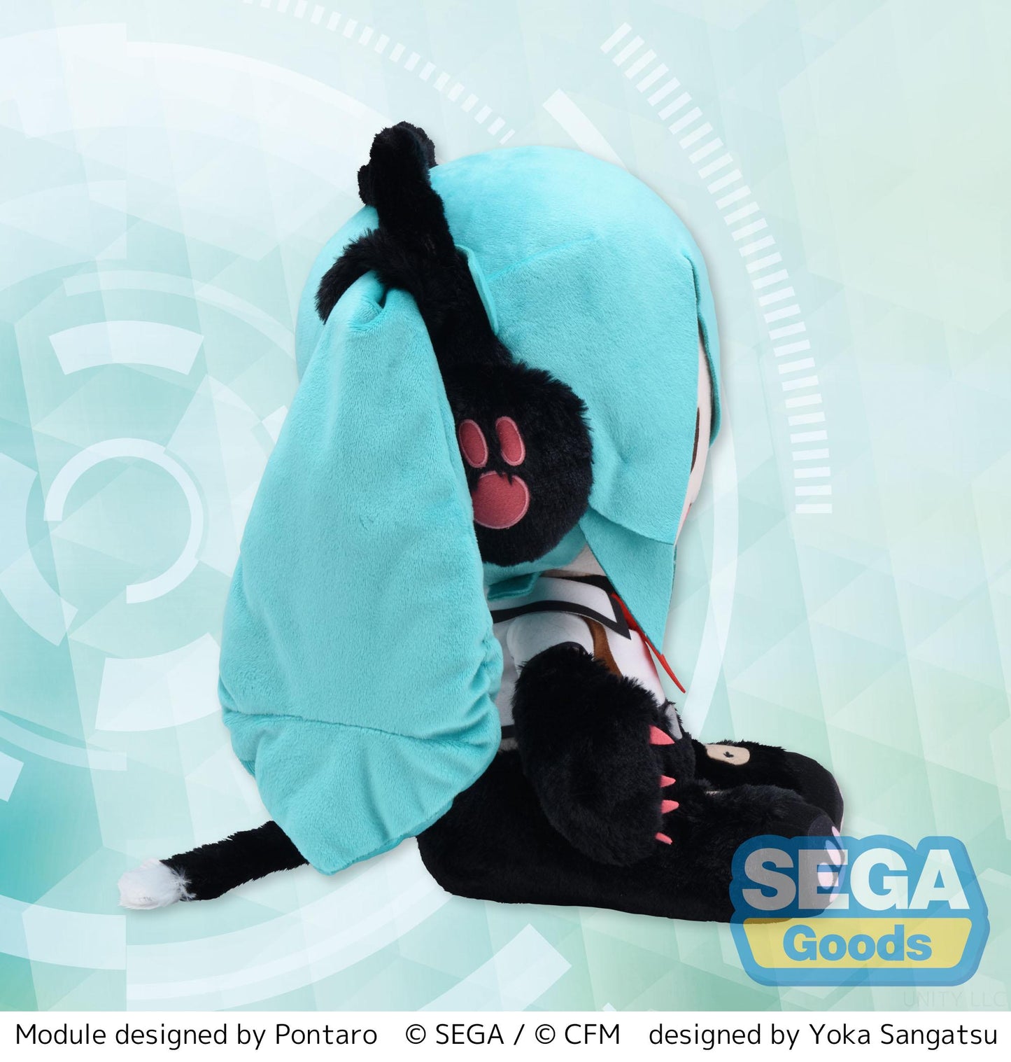 (Pre-Order) Hatsune Miku - Project DIVA Arcade Future Tone" LL Plush - Kitty Cat