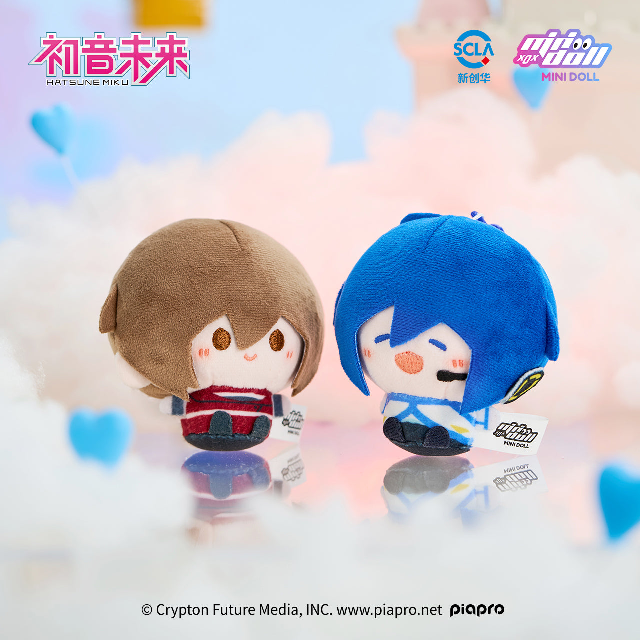 (Pre-Order) Hatsune Miku - Minidoll - WOW Keychain Plushy