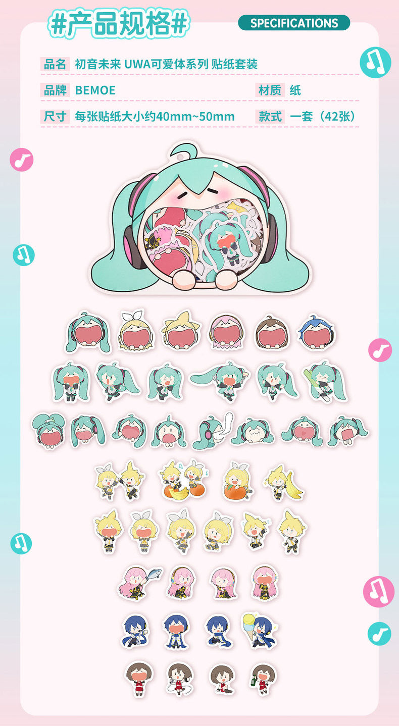 Hatsune Miku - Ita Bag Series - Stickers Set (42)
